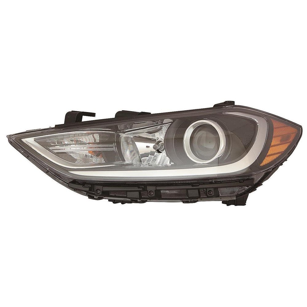 Front Left Driver Side Halogen Headlight Assembly 2017-2018 Hyundai Elantra