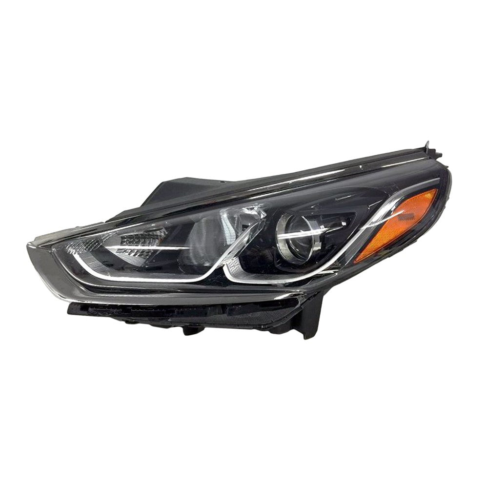 Front Left Driver Side Halogen Headlight Assembly 2018-2019 Hyundai Sonata