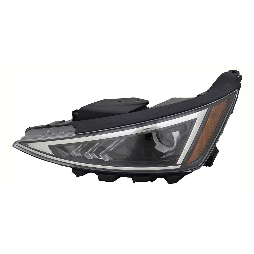 Front Left Driver Side Halogen Headlight Assembly 2019-2020 Hyundai Elantra