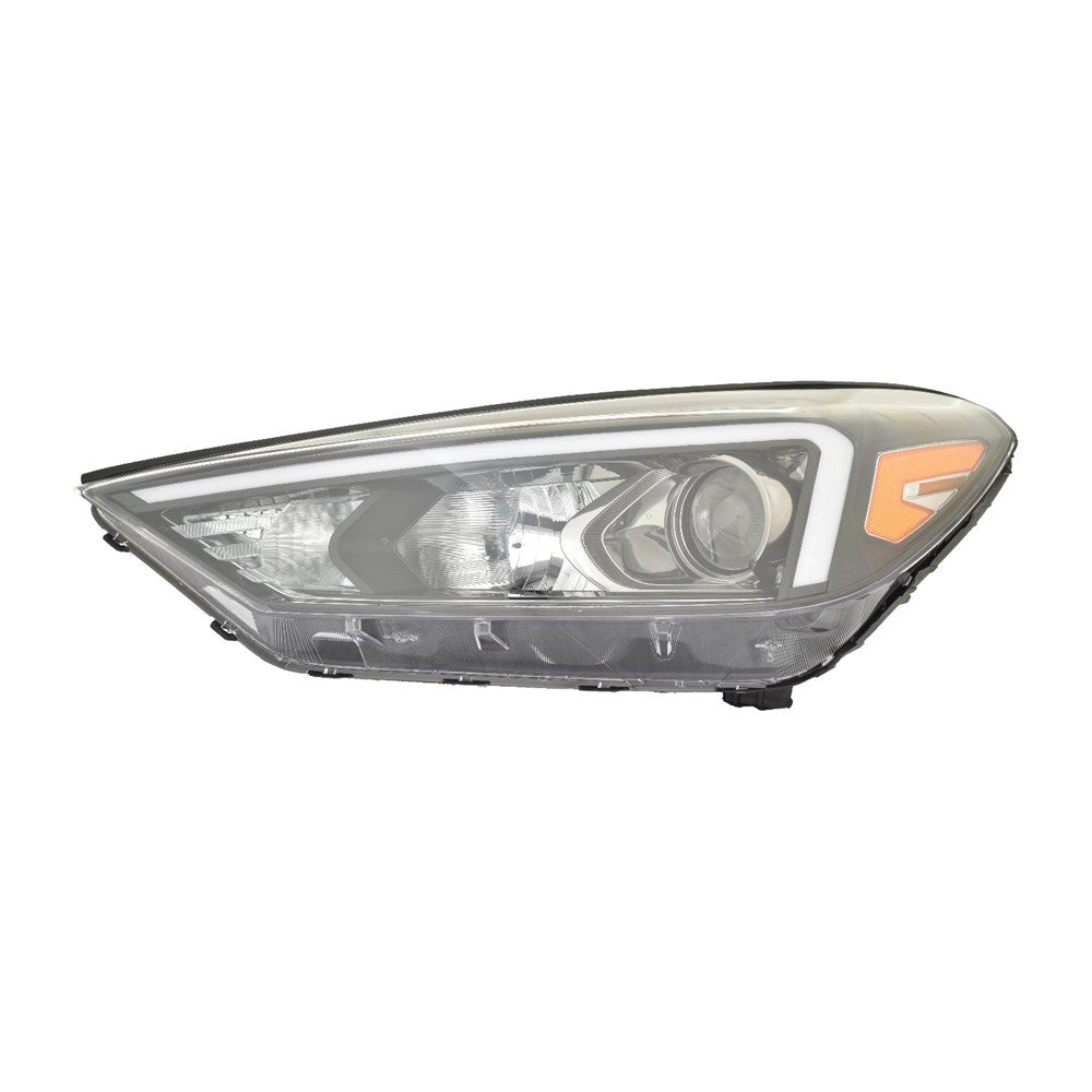 Front Left Driver Side Halogen Headlight Assembly 2019-2021 Hyundai Tucson