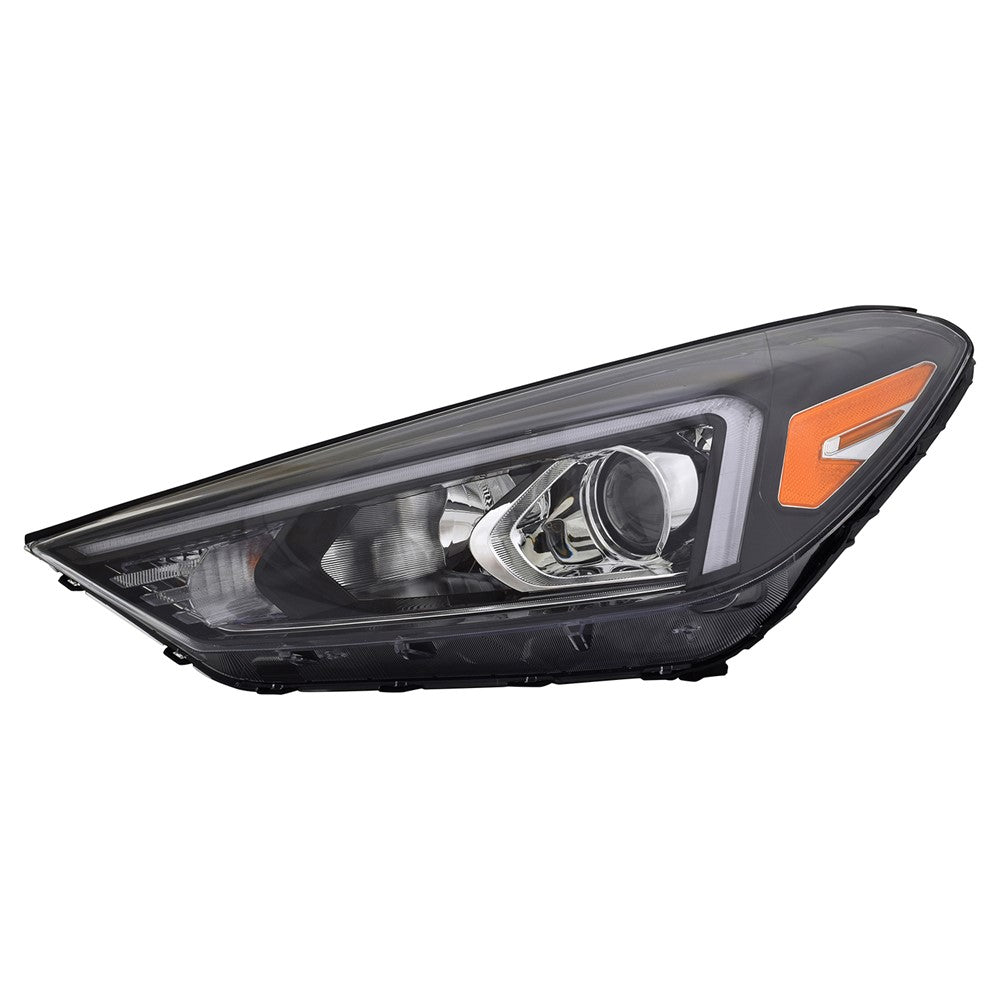 Front Left Driver Side Halogen Headlight Assembly 2019-2021 Hyundai Tucson