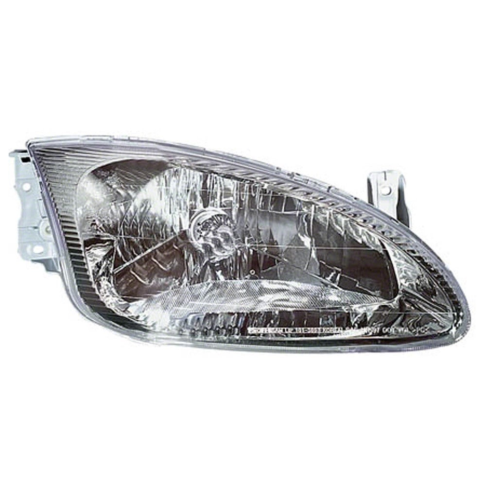 Front Right Passenger Side Headlight Assembly 1999-2000 Hyundai Elantra