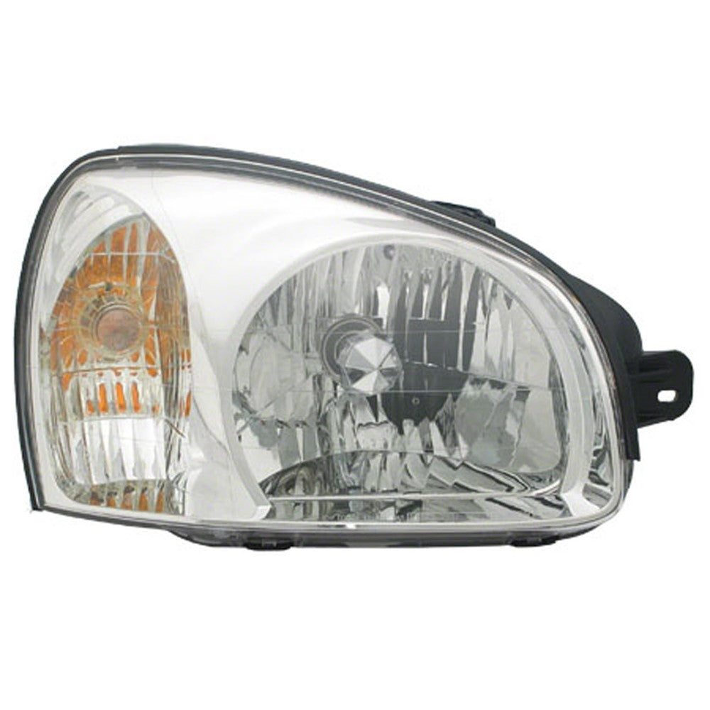 Front Right Passenger Side Headlight Assembly 2003-2006 Hyundai Santa Fe