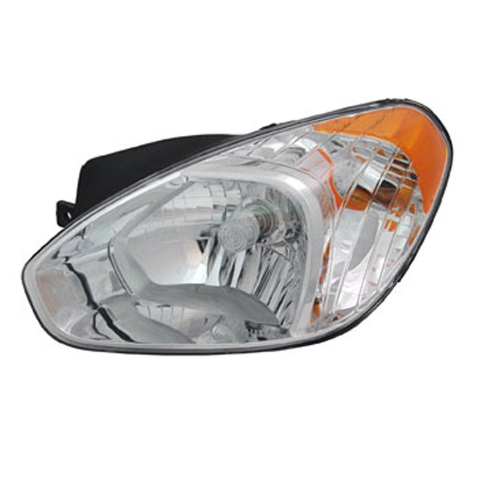 Front Right Passenger Side Headlight Assembly 2007-2011 Hyundai Accent