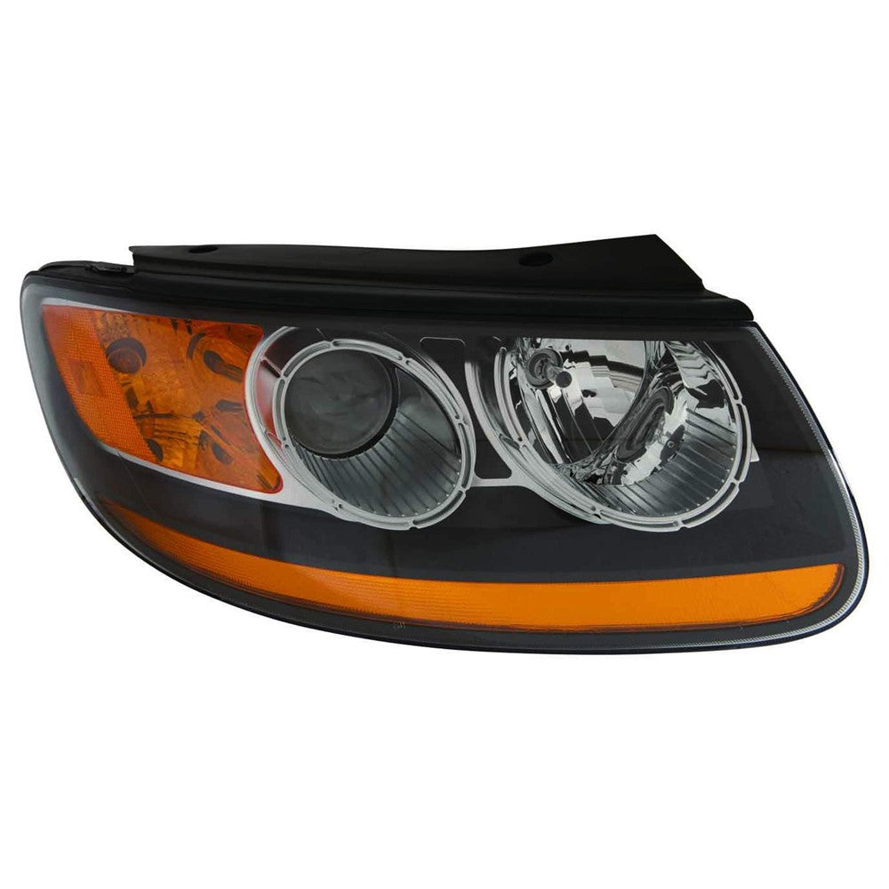 Front Right Passenger Side Headlight Assembly 2007-2009 Hyundai Santa Fe