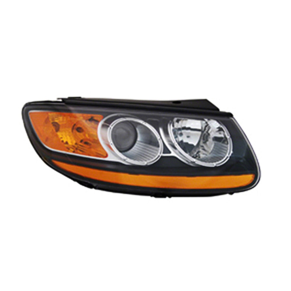 Front Right Passenger Side Headlight Assembly 2007-2009 Hyundai Santa Fe