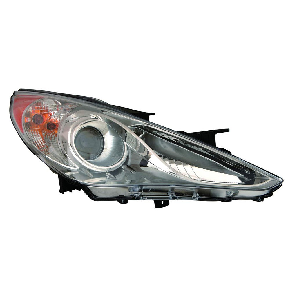 Front Right Passenger Side Headlight Assembly 2011-2014 Hyundai Sonata