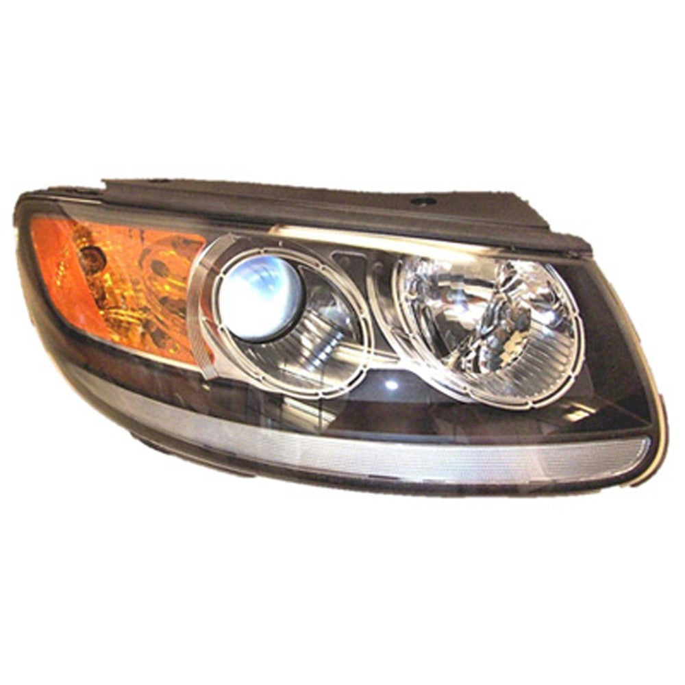 Front Right Passenger Side Halogen Headlight Assembly 2012 Hyundai Santa Fe