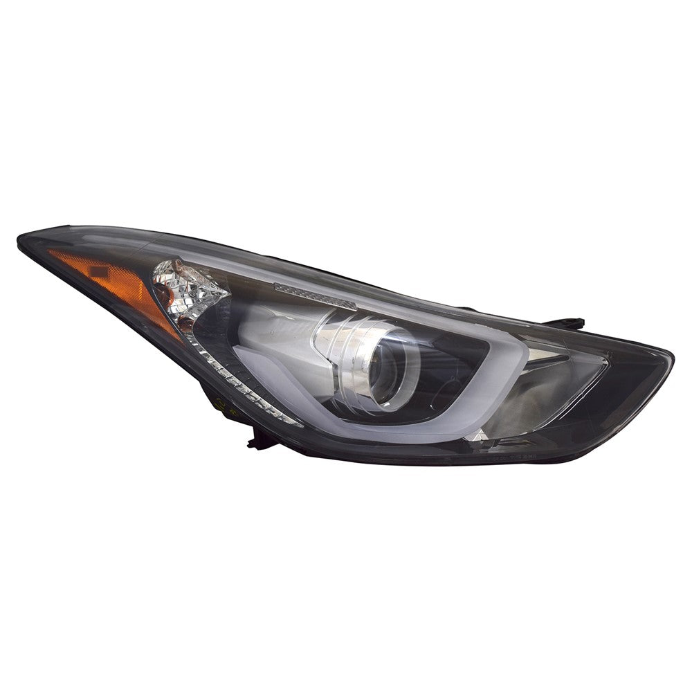 Front Right Passenger Side Headlight Assembly 2014-2016 Hyundai Elantra