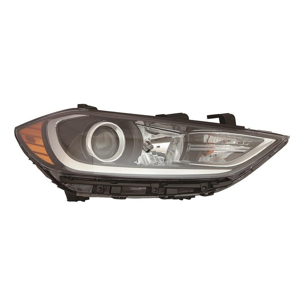 Front Right Passenger Side Halogen Headlight Assembly 2017-2018 Hyundai Elantra