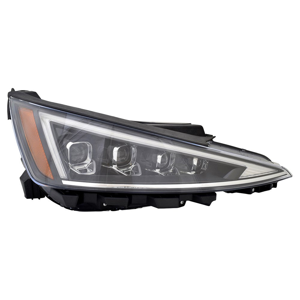 Front Right Passenger Side Led Headlight Assembly 2019-2020 Hyundai Elantra