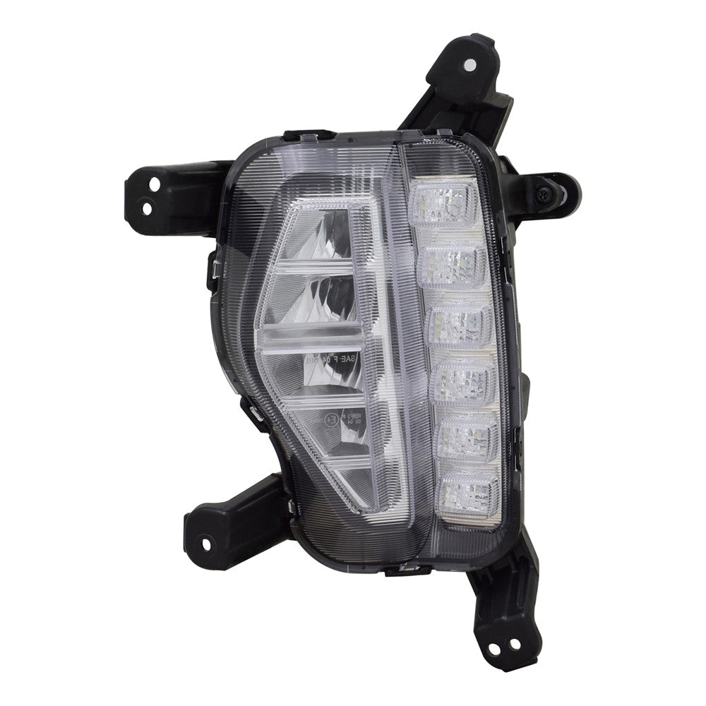 Front Left Driver Side Led Fog Light Assembly 2017-2019 Hyundai Santa Fe, Santa Fe Xl