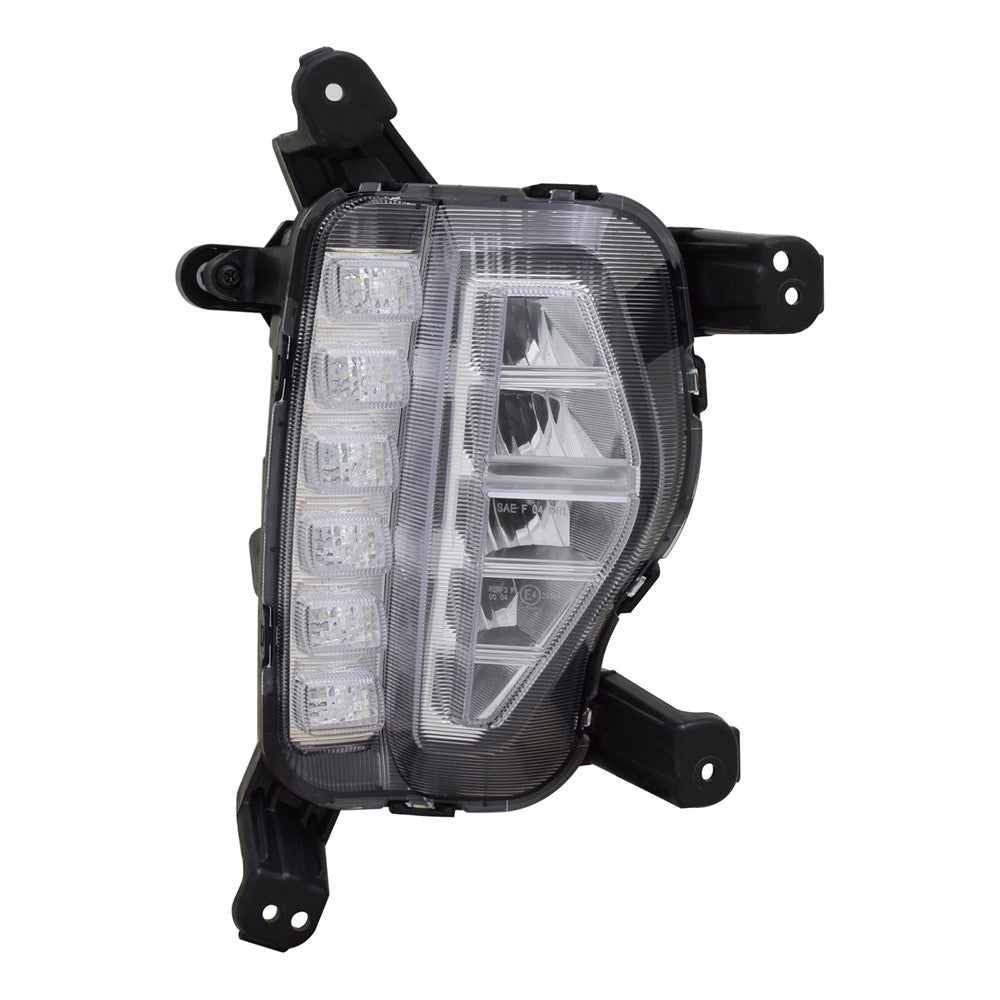 Front Right Passenger Side Led Fog Light Assembly 2017-2019 Hyundai Santa Fe, Santa Fe Xl