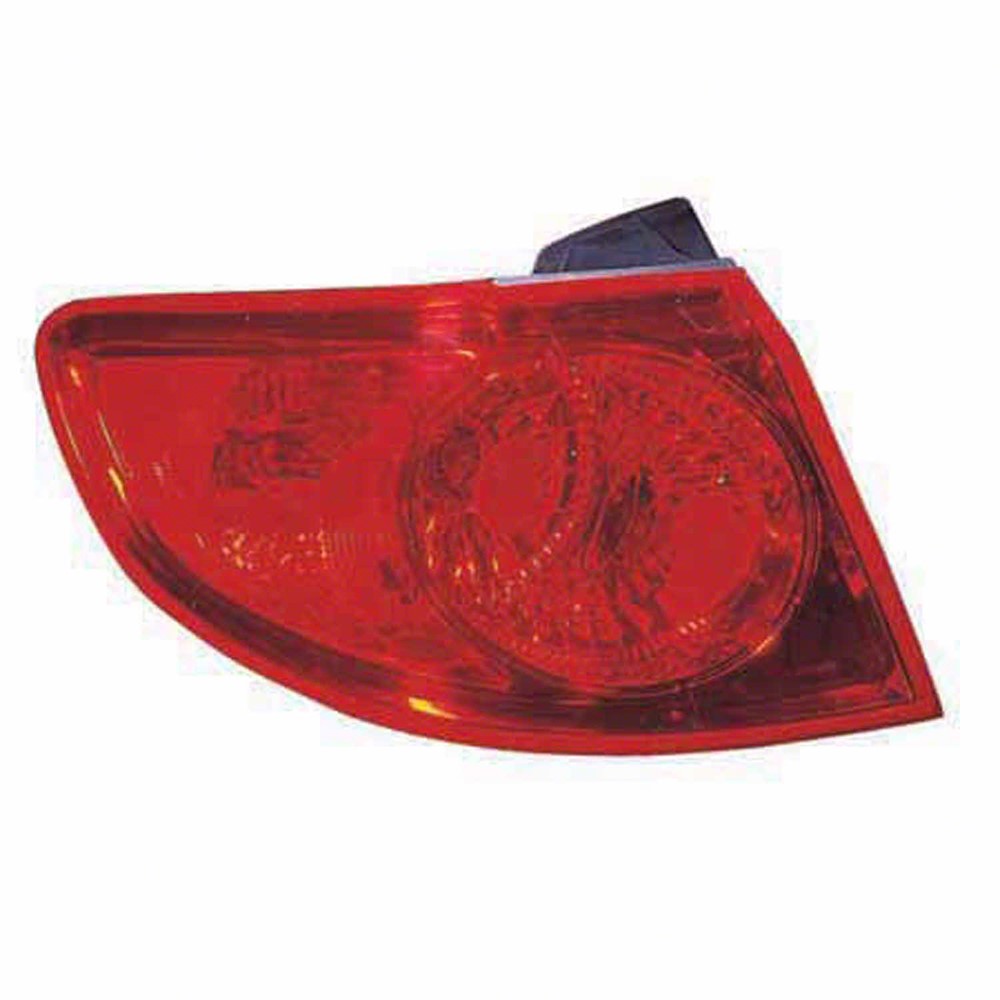 Rear Left Driver Side Outer Tail Light Assembly 2007-2009 Hyundai Santa Fe