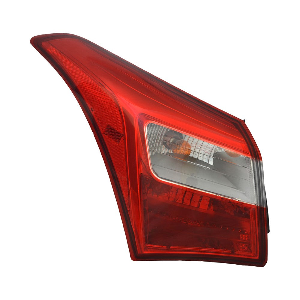 Rear Left Driver Side Outer Bulb Type Tail Light Assembly 2013 Hyundai Elantra Gt