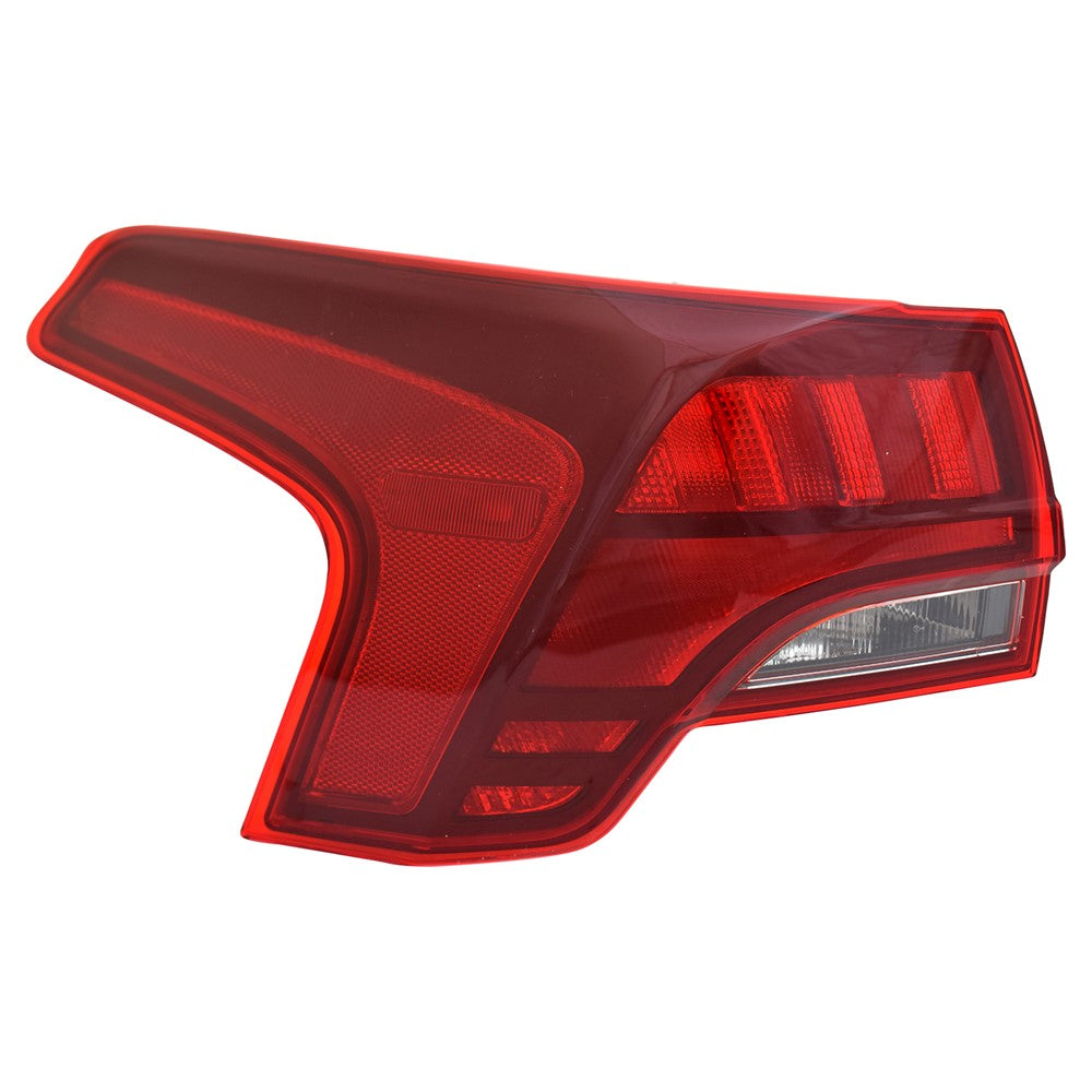 Rear Left Driver Side Bulb Type Outer Tail Light Assembly 2021-2023 Hyundai Santa Fe