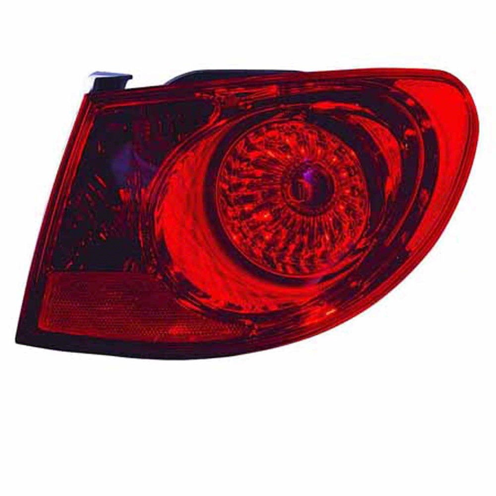 Rear Right Passenger Side Outer Tail Light Assembly 2007-2010 Hyundai Elantra