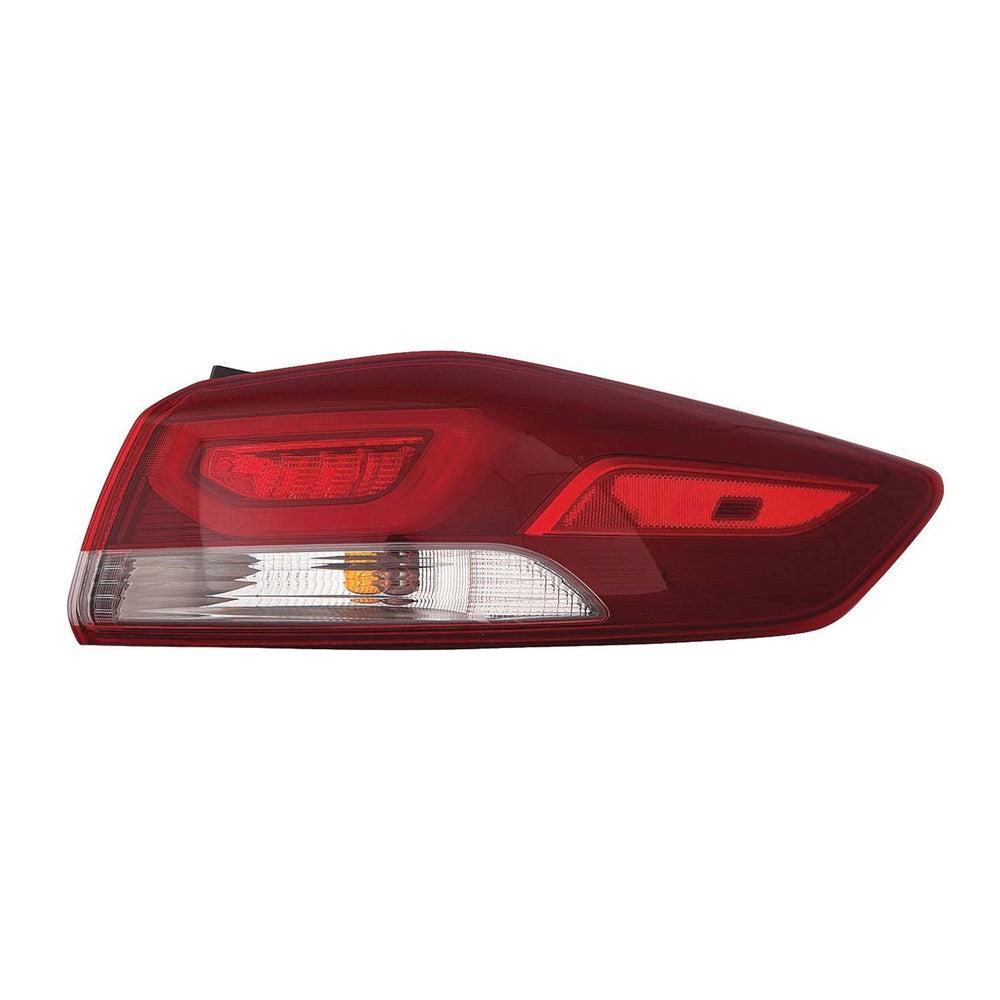 Rear Right Passenger Side Led Outer Tail Light Assembly 2017-2018 Hyundai Elantra