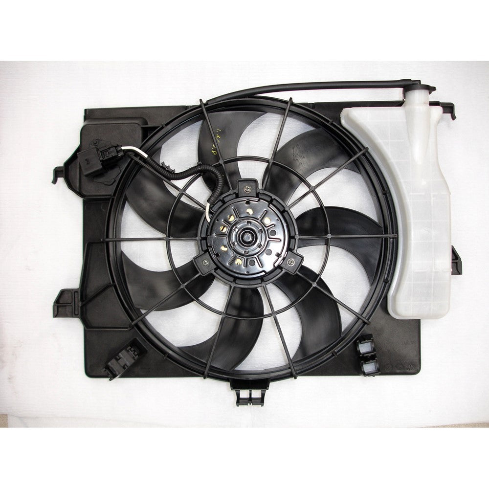 Radiator Fan Assembly For Accent And Rio Models With Auto Transmission 2012-2018 Hyundai Accent, Veloster & Kia Rio