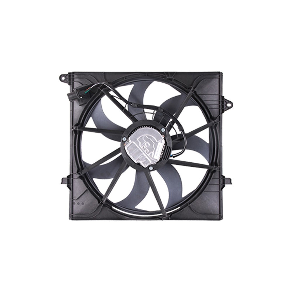 Radiator And Condenser Fan Assembly With One Big Fan 2019-2020 Hyundai Santa Fe