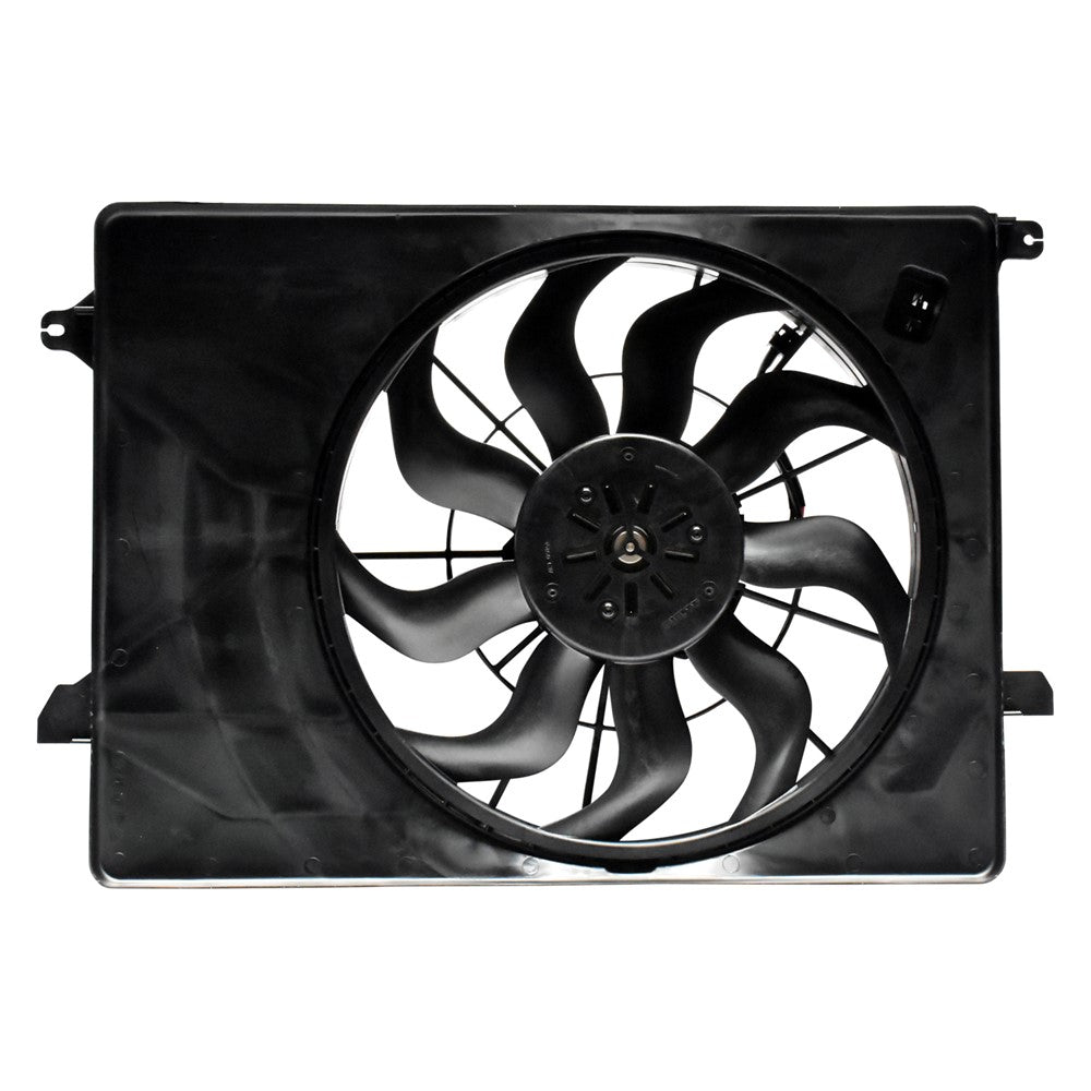 Radiator And Condenser Fan Assembly With One Big Fan 2020-2022 Hyundai Palisade