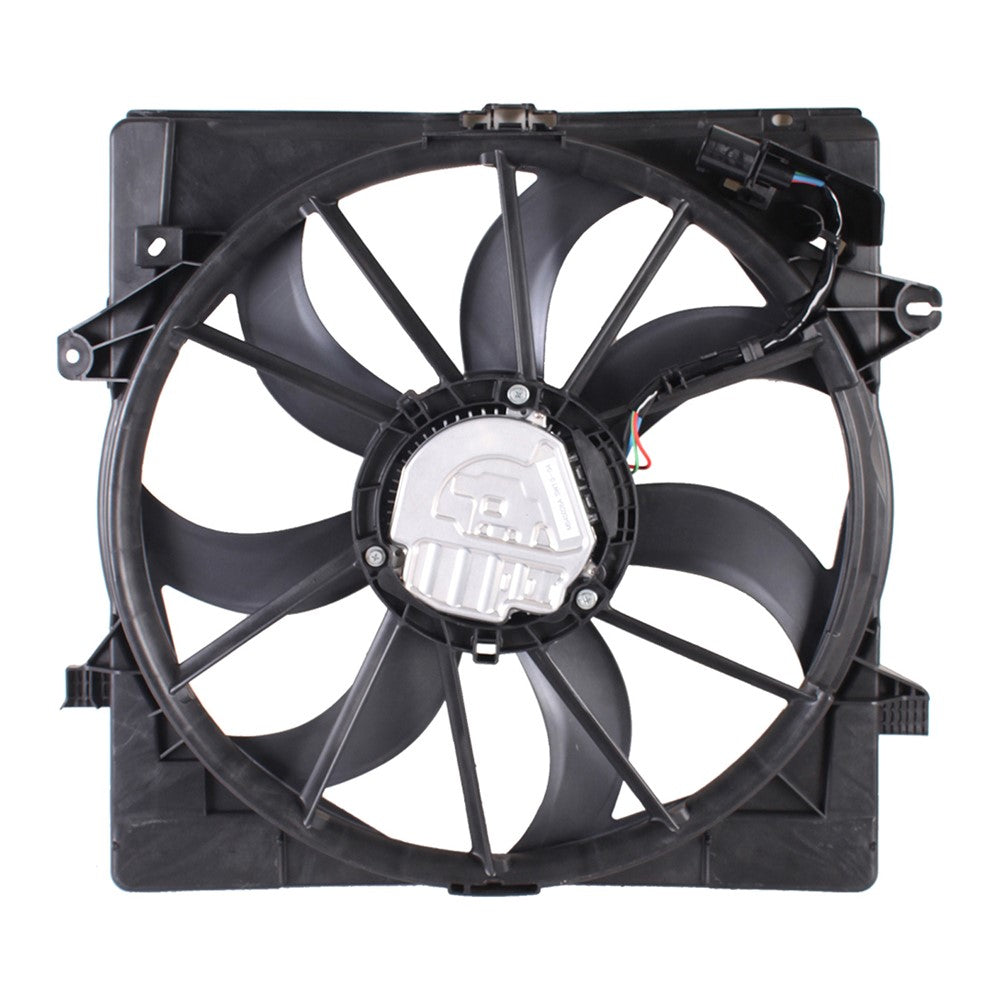 Radiator And Condenser Fan Assembly With One Big Fan 2020-2023 Hyundai Sonata & Kia K5