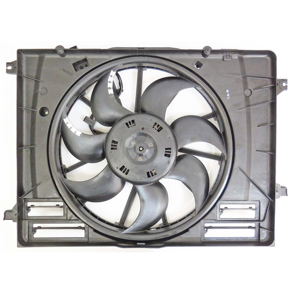 Radiator And Condenser Fan Assembly With One Big Fan 2018-2021 Kia Stinger & Genesis G70