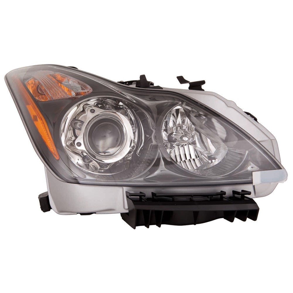 Front Right Passenger Side Hid Headlight Lens And Housing 2011-2015 Infiniti G37, Q60