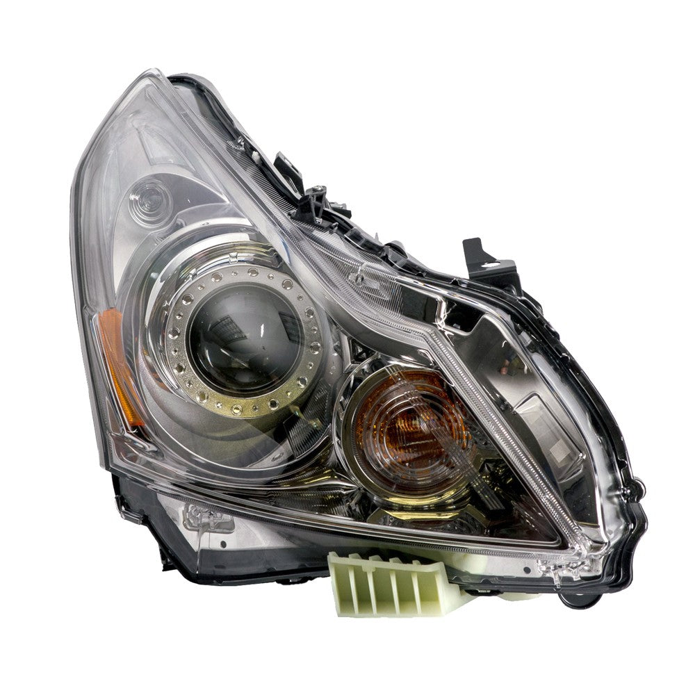 Front Right Passenger Side Headlight Assembly 2010-2013 Infiniti G37, G25