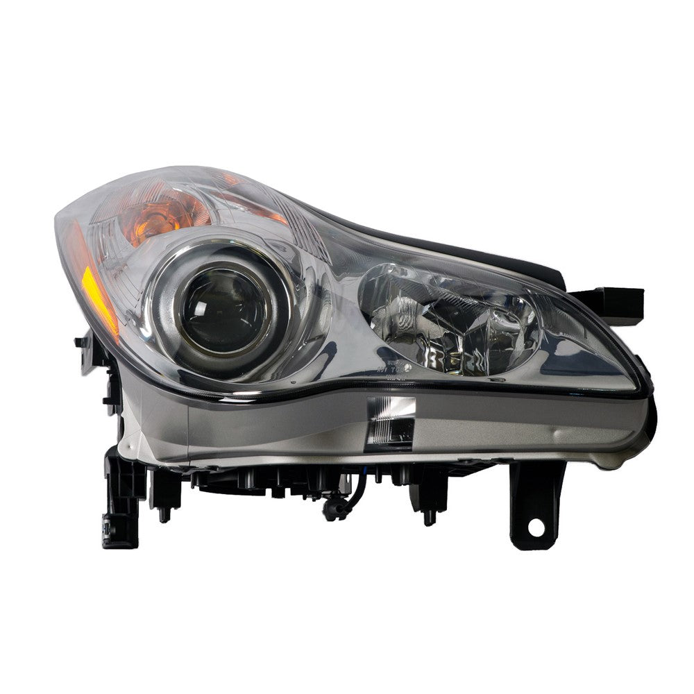 Front Right Passenger Side Halogen Headlight Lens Housing 2008-2009 Infiniti Ex35