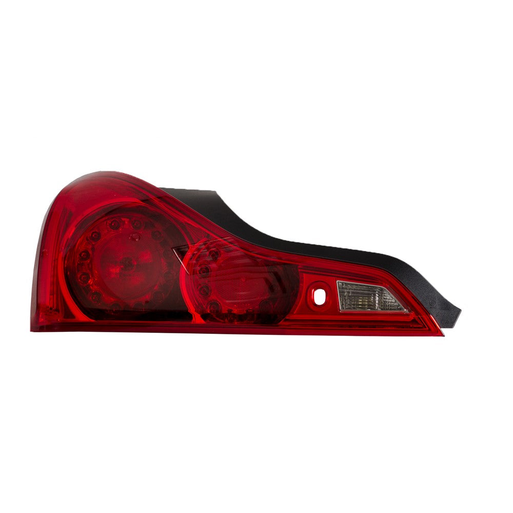 Rear Left Driver Side Tail Light Lens And Housing 2008-2015 Infiniti G37, Q60