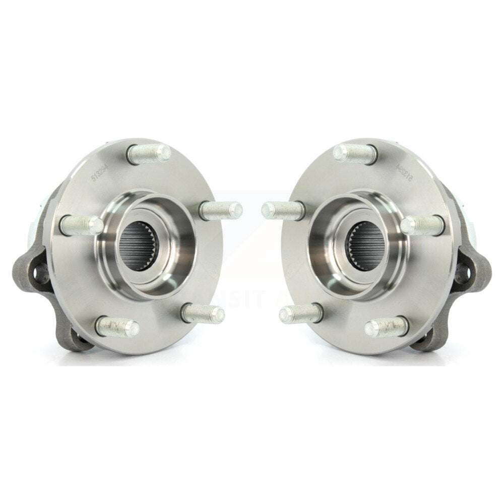 Wheel Bearing And Hub Assembly Front Pair For Nissan Altima