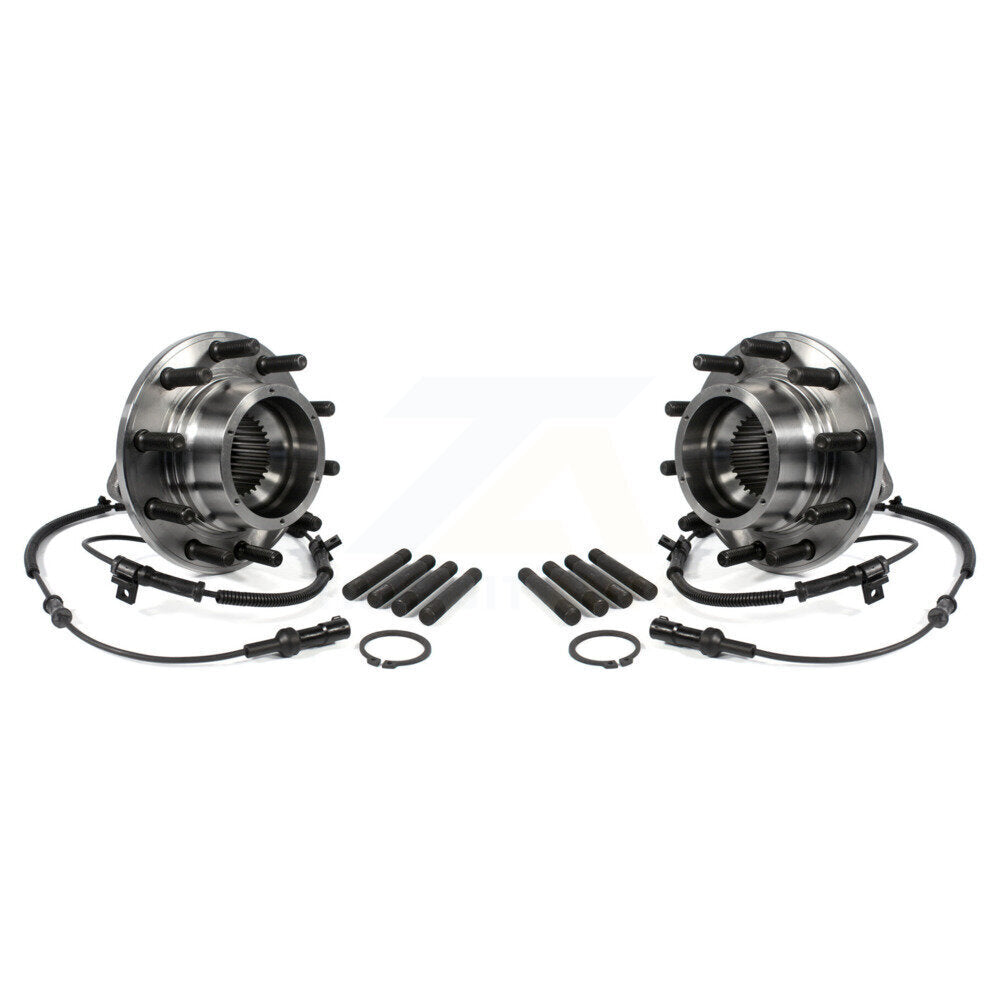 Wheel Bearing And Hub Assembly Front Pair For Ford F-550 Super Duty F-450 4 X