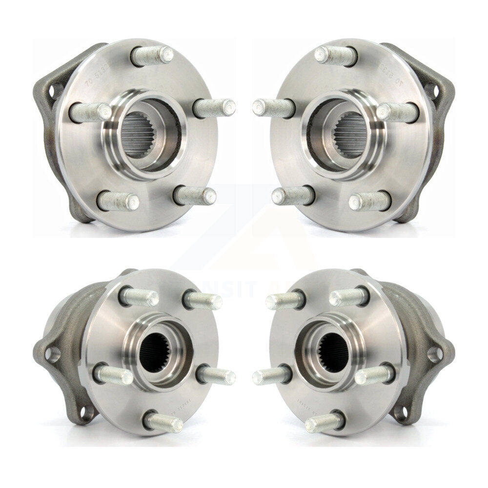 Wheel Bearing & Hub Assembly Front Rear Kit For Subaru Impreza Forester Outback