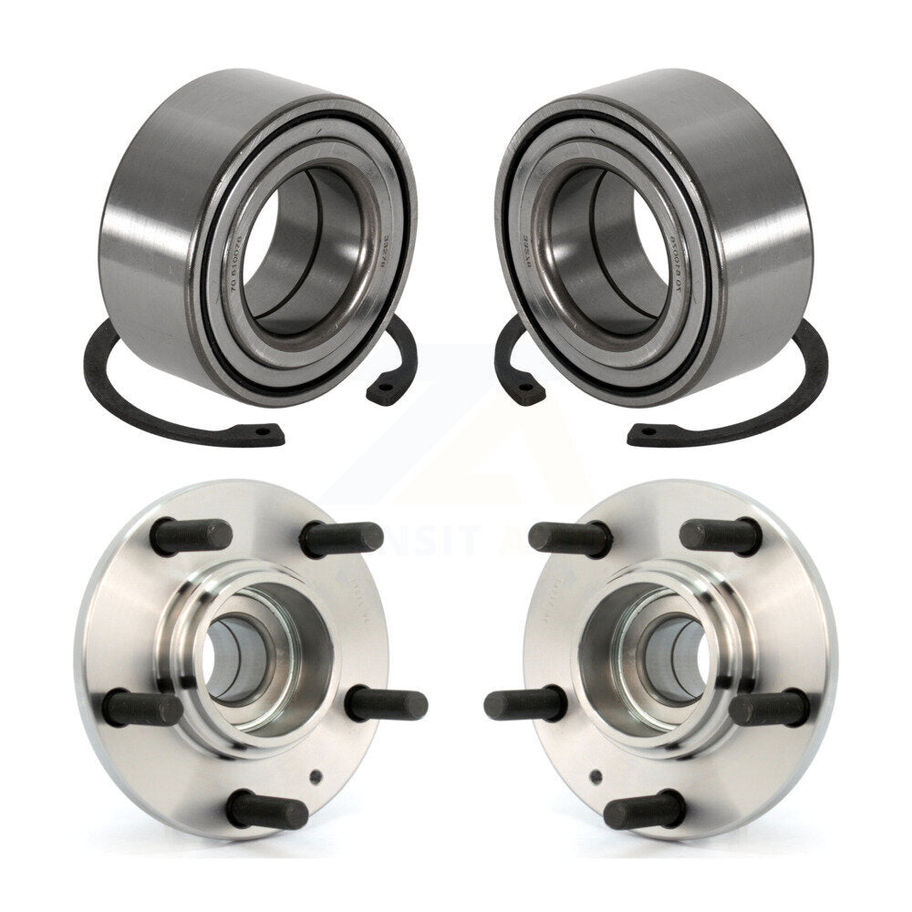 Wheel Bearing And Hub Assembly Front Rear Kit For Hyundai Tiburon
