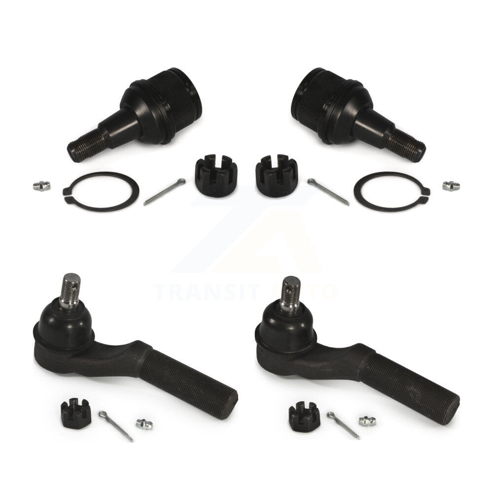 Ball Joint And Tie Rod End Front Kit For Ford E-350 Super Duty E-250 E-150 E-450