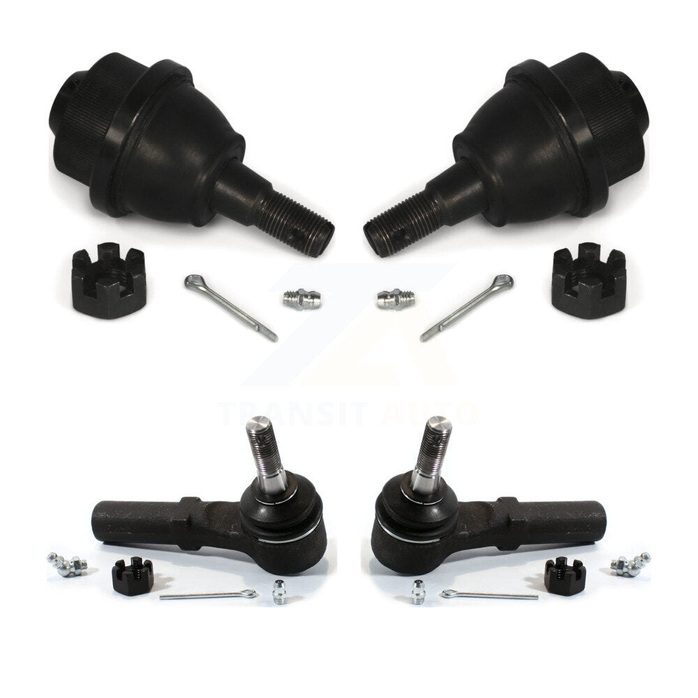 Ball Joint Tie Rod End Front Kit For Chevrolet GMC Sierra 2500 HD Silverado 3500