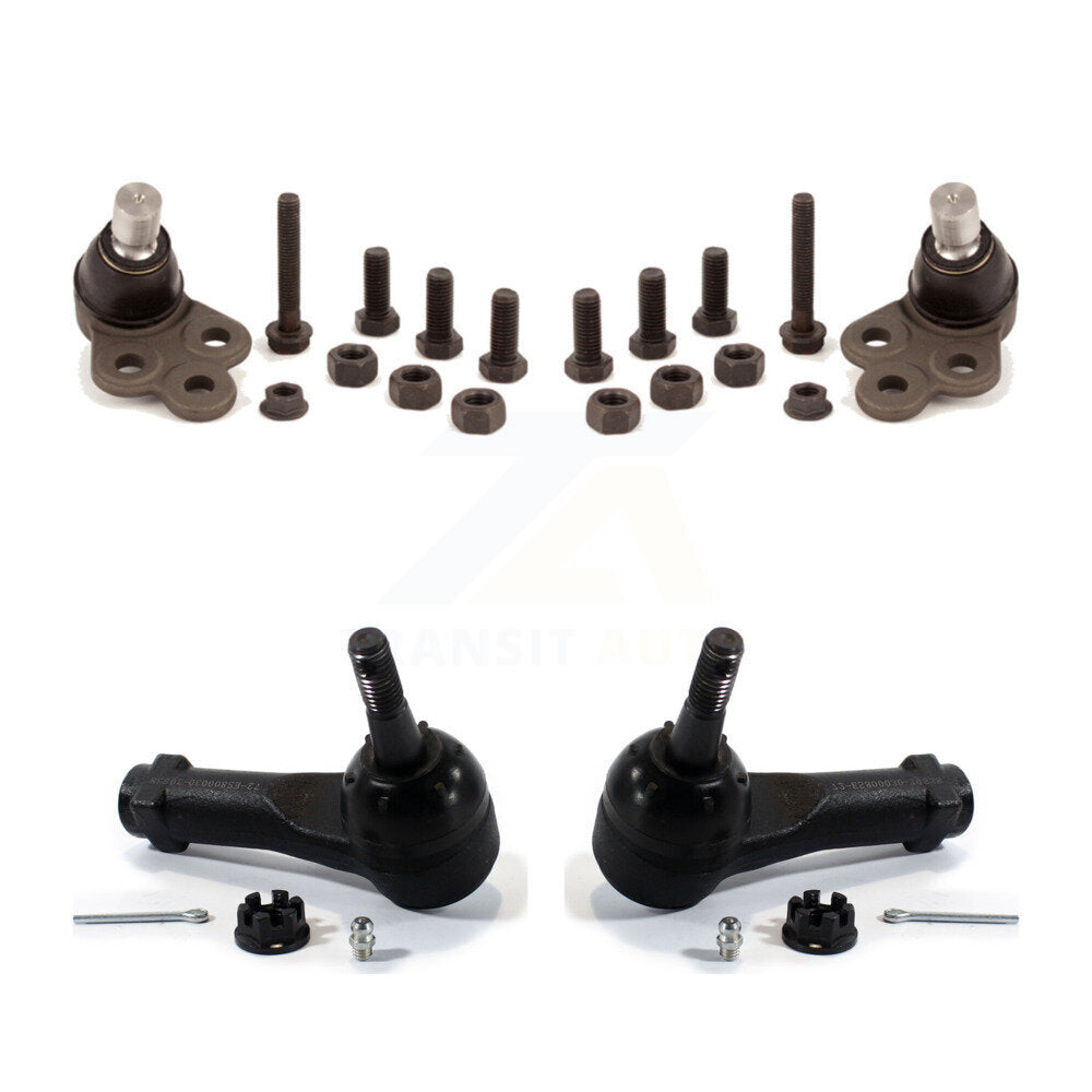 Ball Joint And Tie Rod End Front Kit For Chevrolet Cobalt Pontiac G5 Saturn Ion