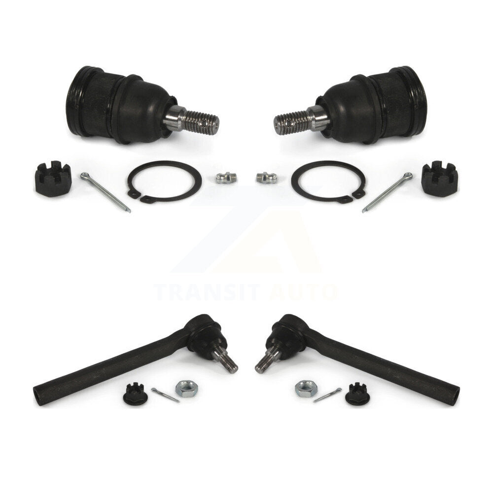Ball Joint & Tie Rod End Front Kit For Honda Odyssey With Cast Iron Control Arm