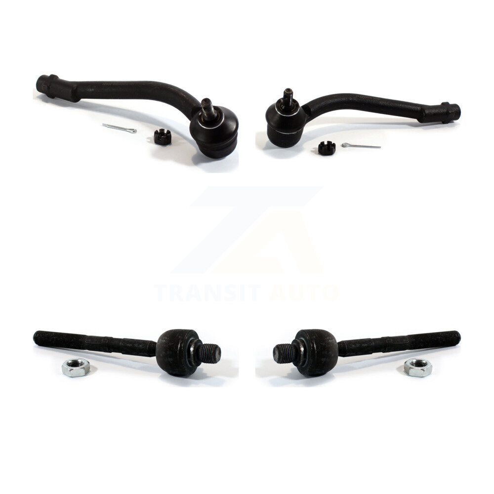 Outer & Inner Tie Rod End Front Kit For Hyundai Elantra Kia Forte Koup Forte5