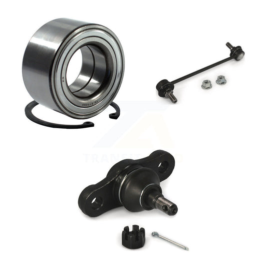 Wheel Bearing Lower Ball Joint Link Front Kit For Hyundai Elantra Kia Forte Koup