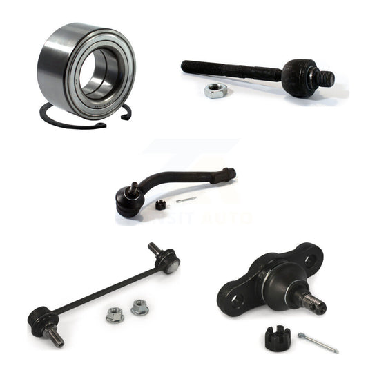 Bearing Lower Ball Joint Tie Rod & Link Front Left Kit (5Pc) For Hyundai Elantra