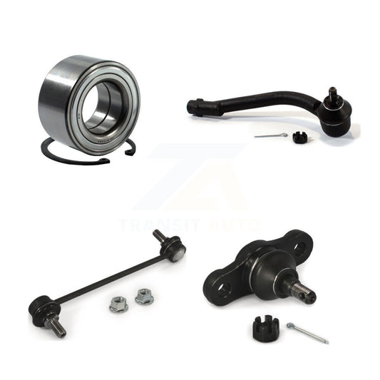 Bearing Lower Ball Joint Outer Tie Rod Link Front Right Kit For Hyundai Elantra