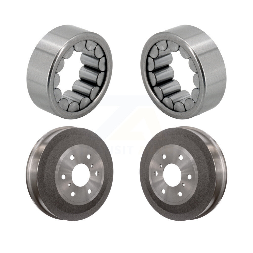 Drum Brake & Bearing Rear Kit For 2009-2013 GMC Sierra 1500 Chevrolet Silverado