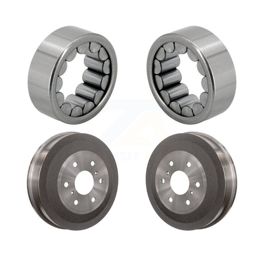 Drum Brake & Bearing Rear Kit For 2009-2013 GMC Sierra 1500 Chevrolet Silverado