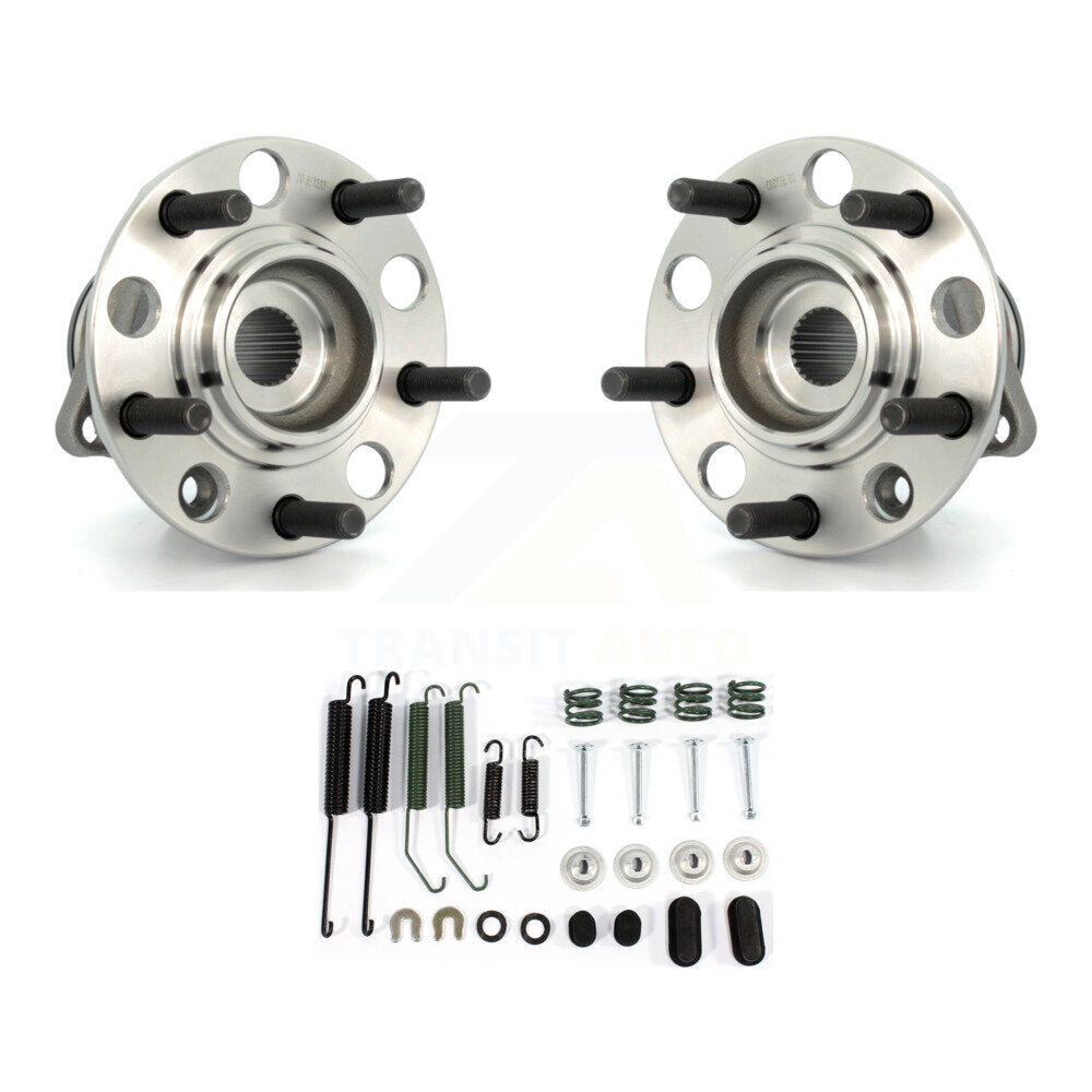Brake Drum Hardware Hub Bearing Rear Kit For Jeep Patriot Compass Dodge Caliber