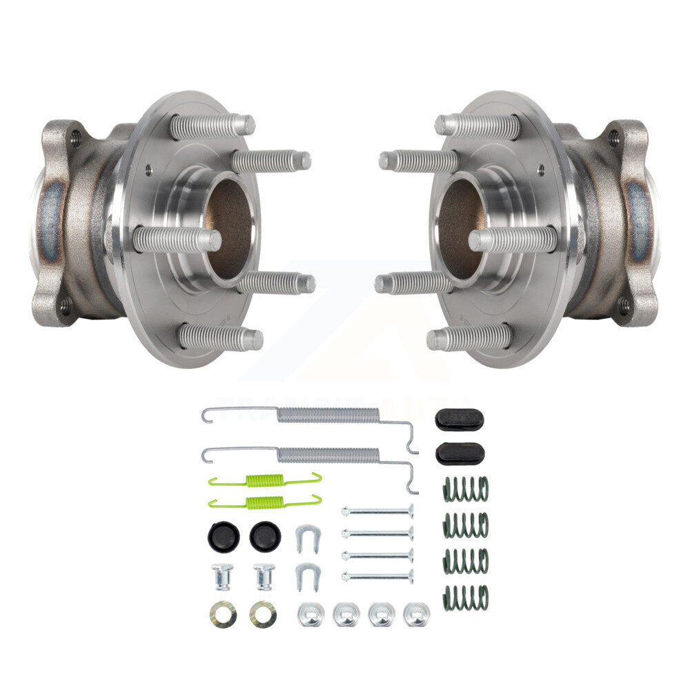 Brake Drum Hardware And Wheel Hub Bearing Rear Kit For Chevrolet Cruze Limited