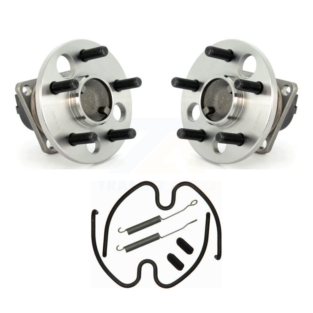 Brake Drum Hardware Hub Bearing Rear Kit For Pontiac Sunfire Chevrolet Cavalier
