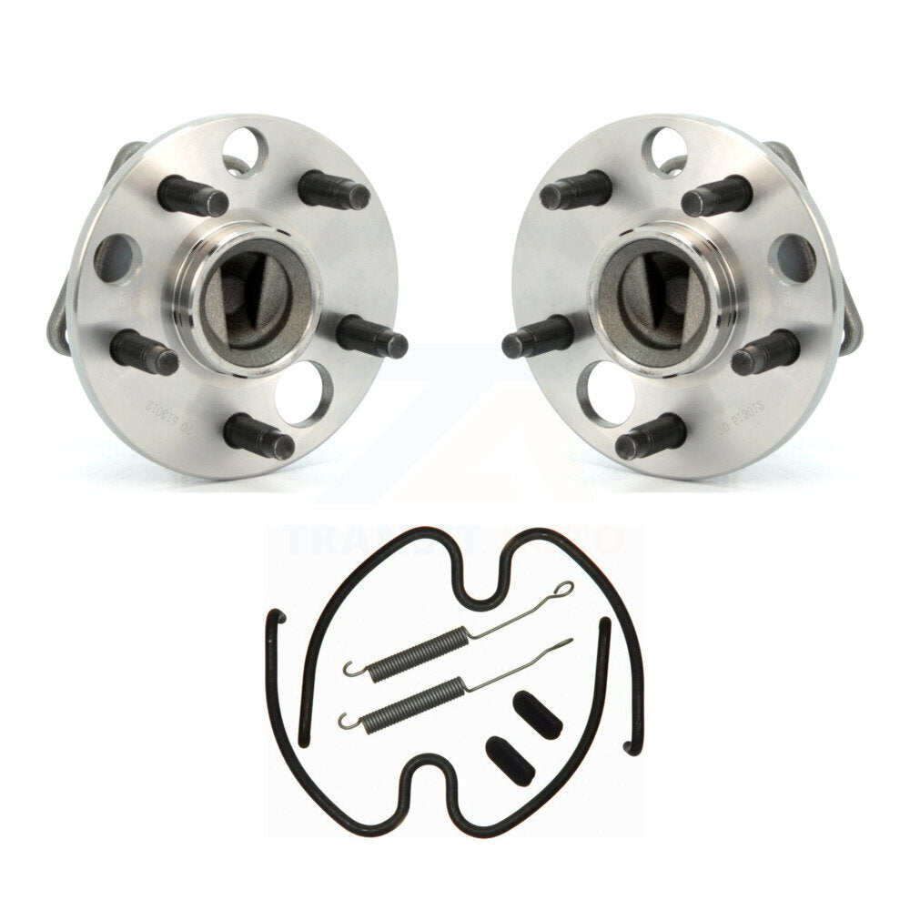 Brake Drum Hardware Hub Bearing Rear Kit For Pontiac Sunfire Chevrolet Cavalier