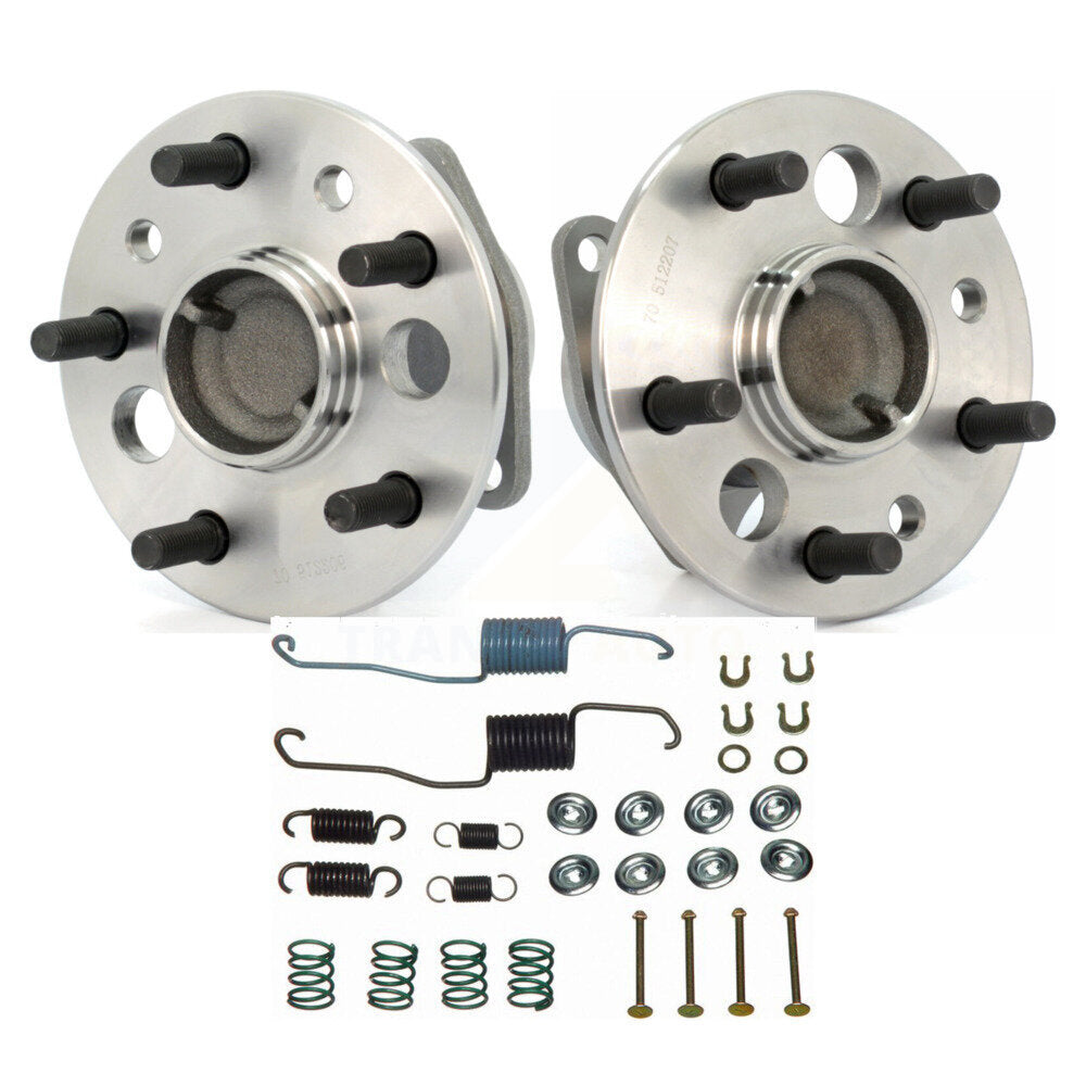 Brake Drum Hardware And Wheel Hub Bearing Assembly Rear Kit For Toyota Camry